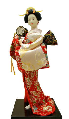 12" Geisha Doll: 1 CLEARANCE USA