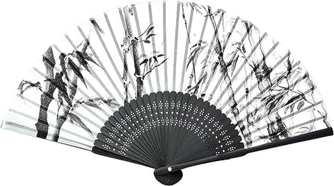 Japanese Folding Hand Fan: Bamboo CLEARANCE USA