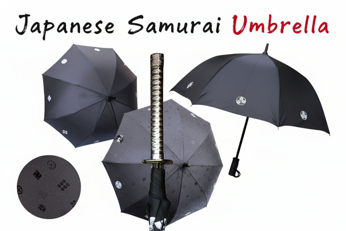 Katana Silver Handle Umbrella – Samurai market