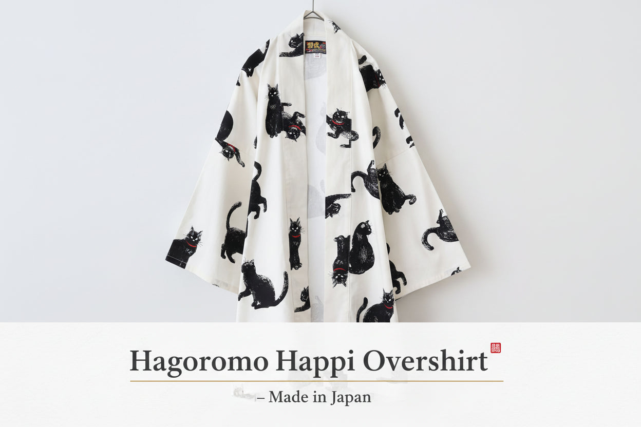 Hagoromo Happi Overshirt – Made in Japan