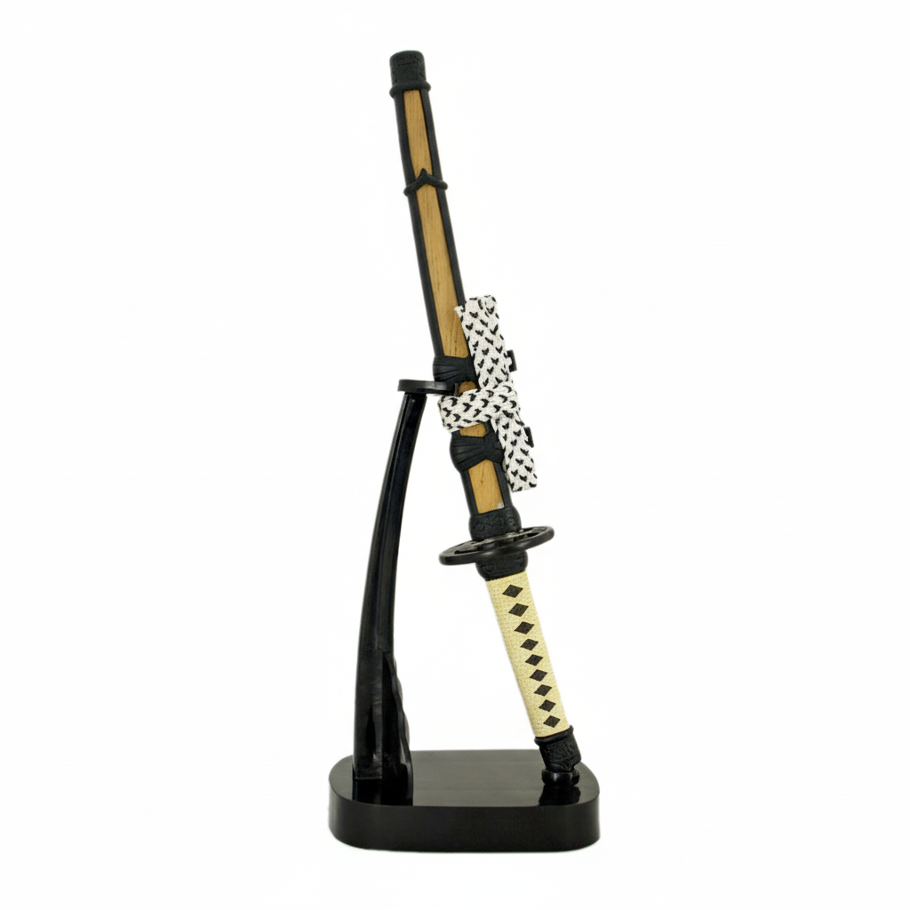 Mini Katana Brieföffner: Jintachi & Stand