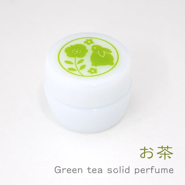 Solid Perfume "The Scent of Green Tea" Kyoto Kurochiku Original