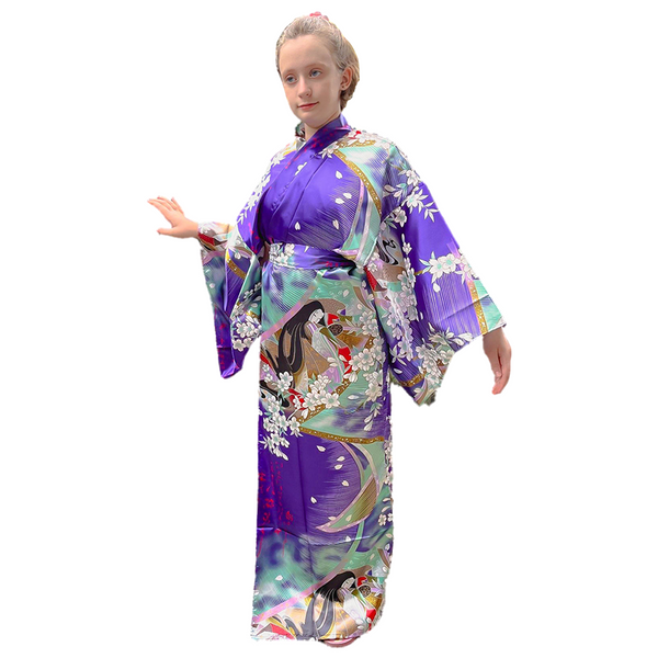 Women' Yukata: Maiko (Polyester)
