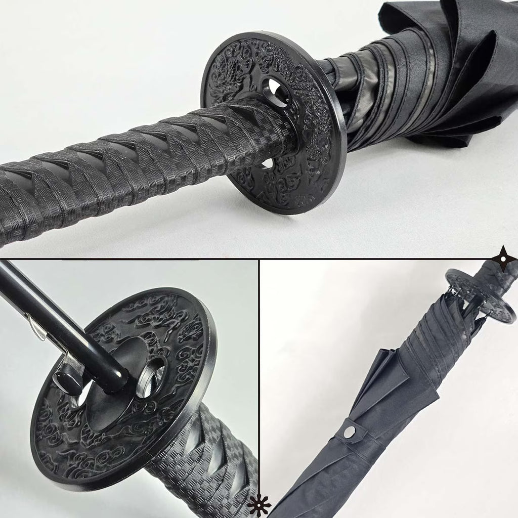 Ninja Sword Umbrella – UV 99% Protection | Long & Folding Styles