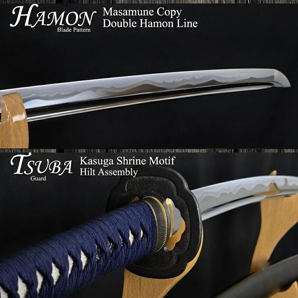 orō Nyūdō Masamune Iaito Sword – 2.45 Shaku | Authentic MinoSaka Series | Made in Japan