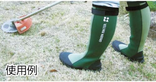 Samurai market Greenmaster Waterproof High Boots (for Gardening) (S (23-24 cm), Grey) OUTLET SALE USA