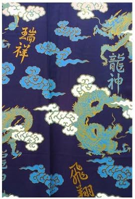 Yukata para hombre: dragones y nubes