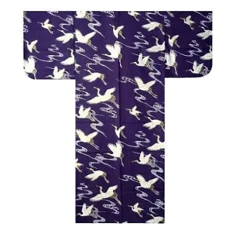 Women's Yukata: White Crane #949 CLEARANCE USA