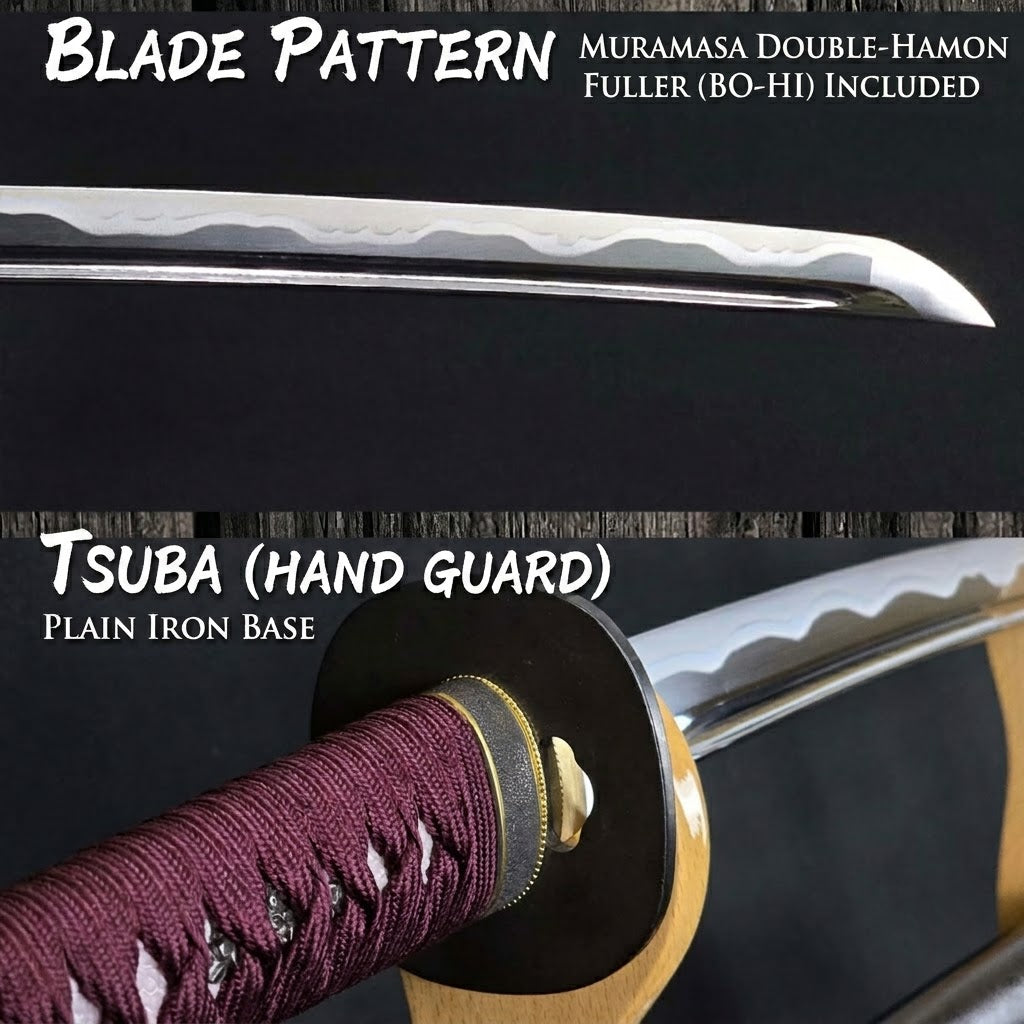 Muramasa Iaito Sword – 2.45 Shaku | Authentic MinoSaka Series | Made in Japan