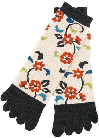 Japanese Tabi Socks Five Finger Desing Sarasa  CLEARANCE USA