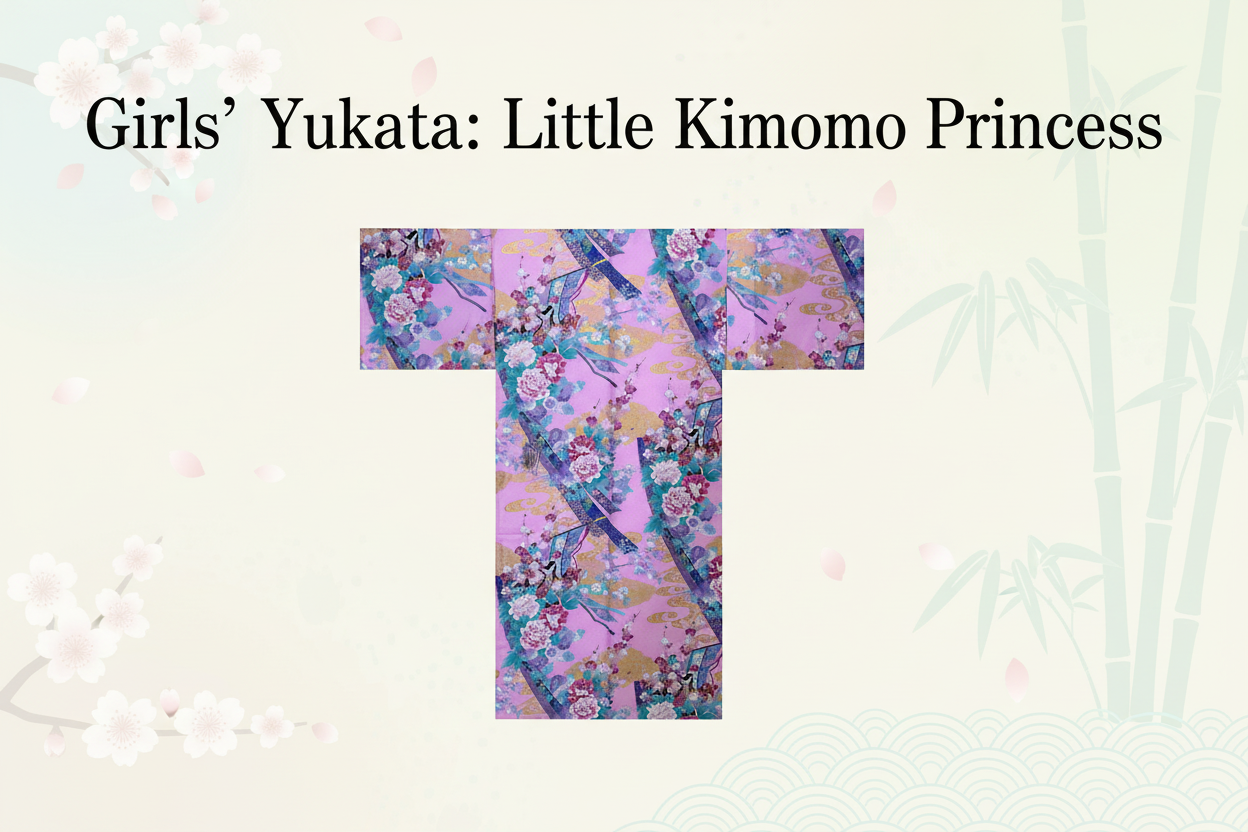 Girls' Yukata: Little Kimono Princess