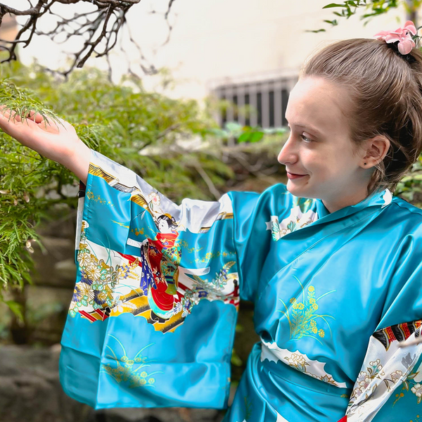 Women' Yukata: The Princess (Polyester)