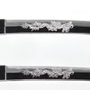 Mini Samurai Sword Display Set with Dragon-Engraved Blades and Stand (4 colours available - Free shipping)