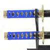Mini Samurai Sword Display Set with Dragon-Engraved Blades and Stand (4 colours available - Free shipping)
