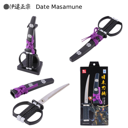 Japanese Sword Scissors - Sengoku Warlords Edition (Four models: Oda Nobunaga / Tokugawa Ieyasu / Sanada Yukimura / Date Masamune)