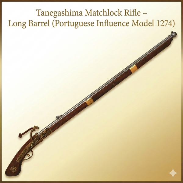 Tanegashima Matchlock Collection – Long, Medium & Short Models (Portuguese Influence)