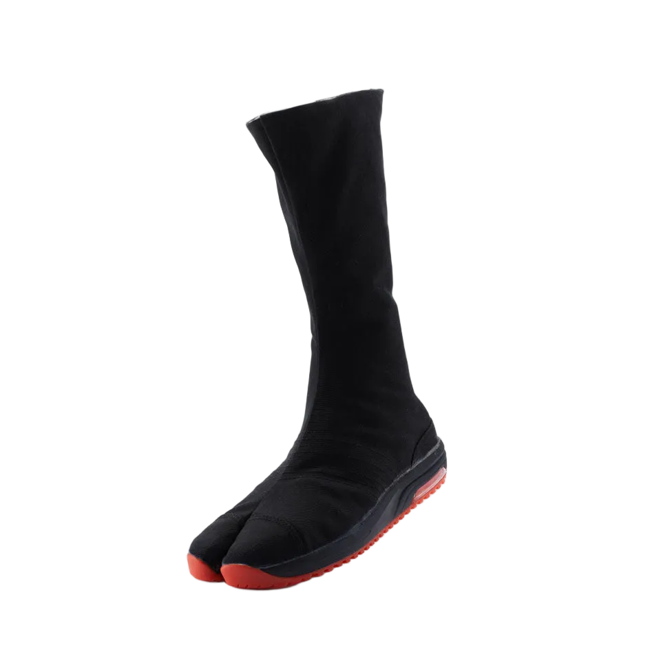 Zapatillas Tabi Marugo Air Jog V con cierre de velcro (Tipo 12 Clips)