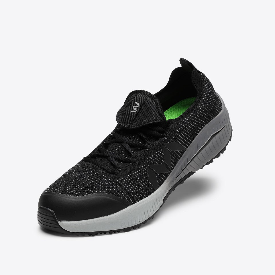 Marugo Sport Sneaker with Steel toe cap White SOC201