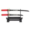 Mini Samurai Sword Display Set with Dragon-Engraved Blades and Stand (4 colours available - Free shipping)