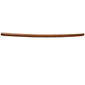 Japanese Practice Bokken: Brown
