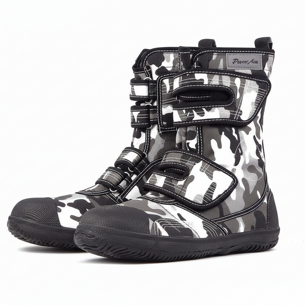 Botas de trabajo Rikio High Guard Power Ace camuflaje blanco