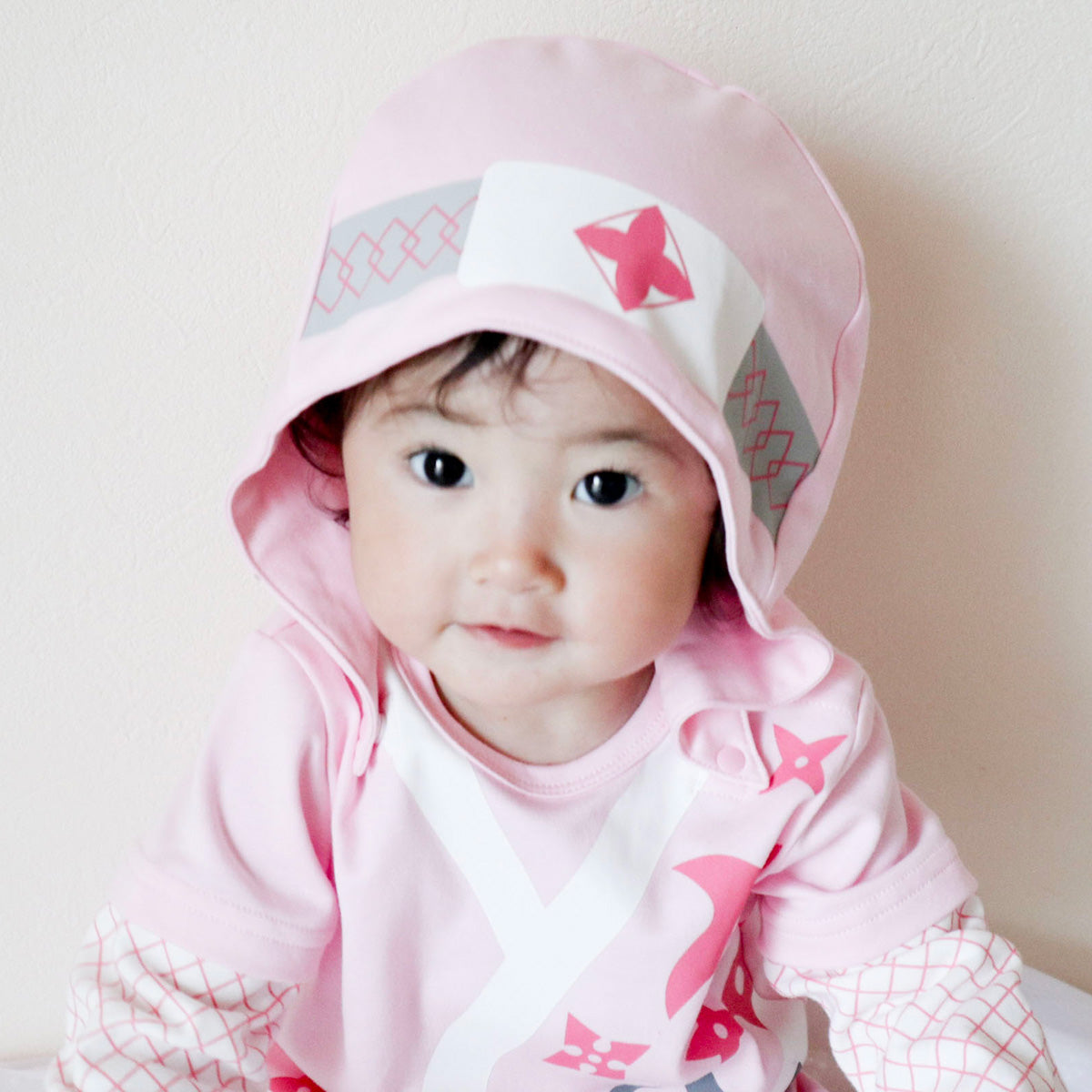 HoneyBABY様ꕤ*.゜ Ninja Baby Onesies with removable hood – Samurai market