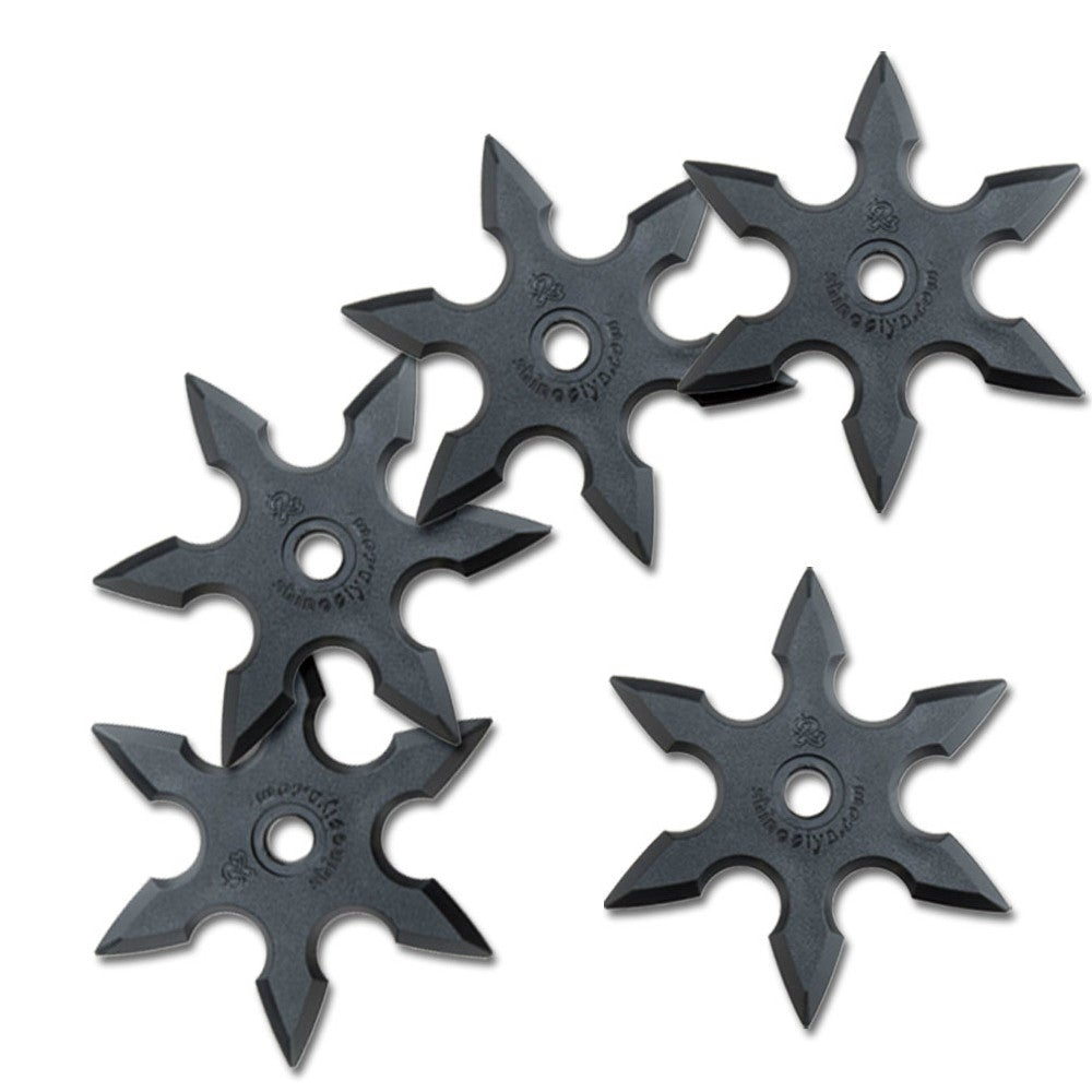 Rubber Shuriken: Roppo (5pcs or 10pcs or 100pcs)