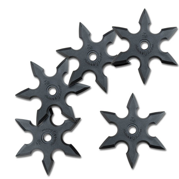 Rubber Shuriken: Roppo (5pcs or 10pcs or 100pcs)