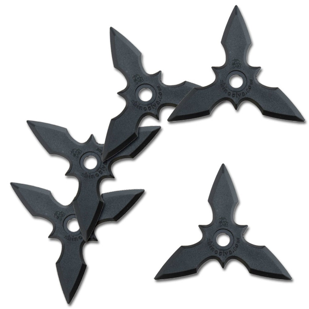 Rubber Shuriken: Sanpo (5pcs or 10pcs) (USA free shipping)