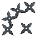 Rubber Shuriken: Shiho (5pcs or 10pcs) (USA free shipping)