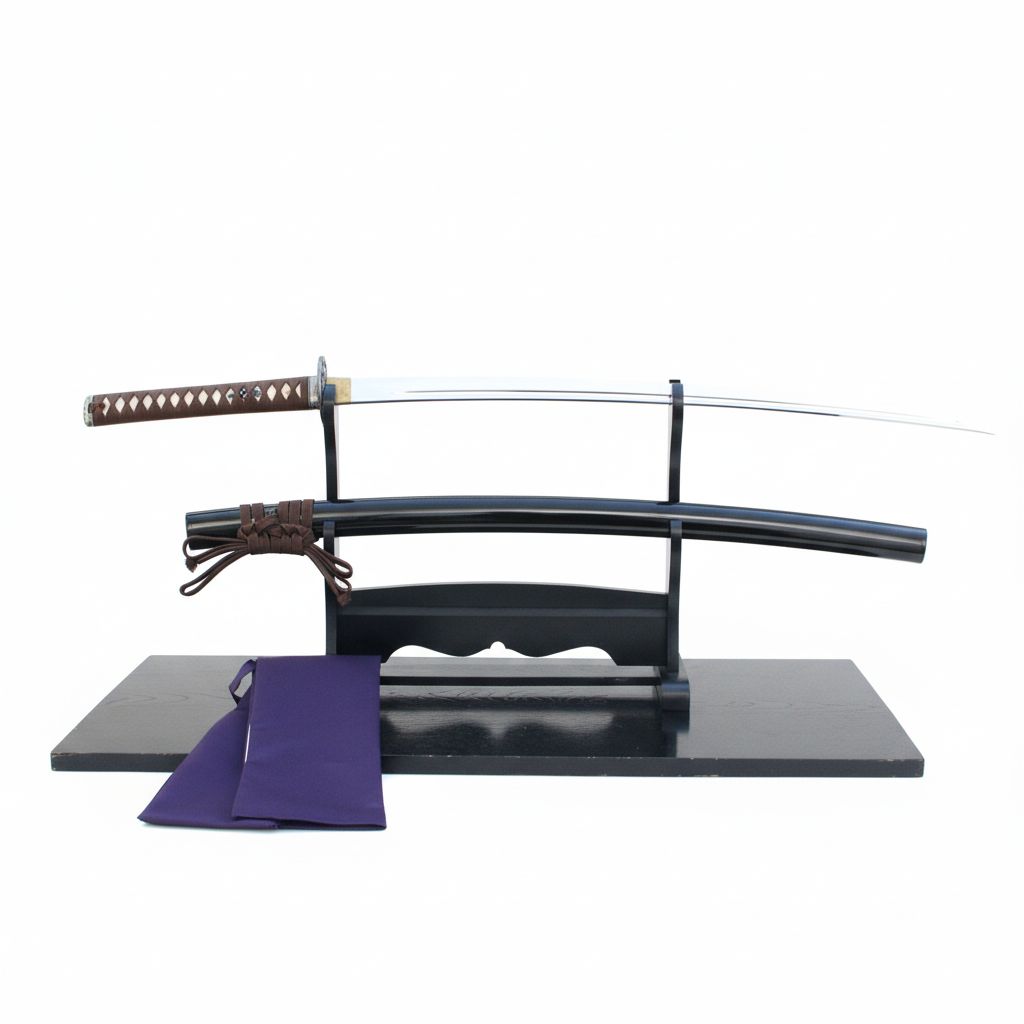 Iaito: Suburito Katana For Practice - Ginkgo Leaf Tsuba