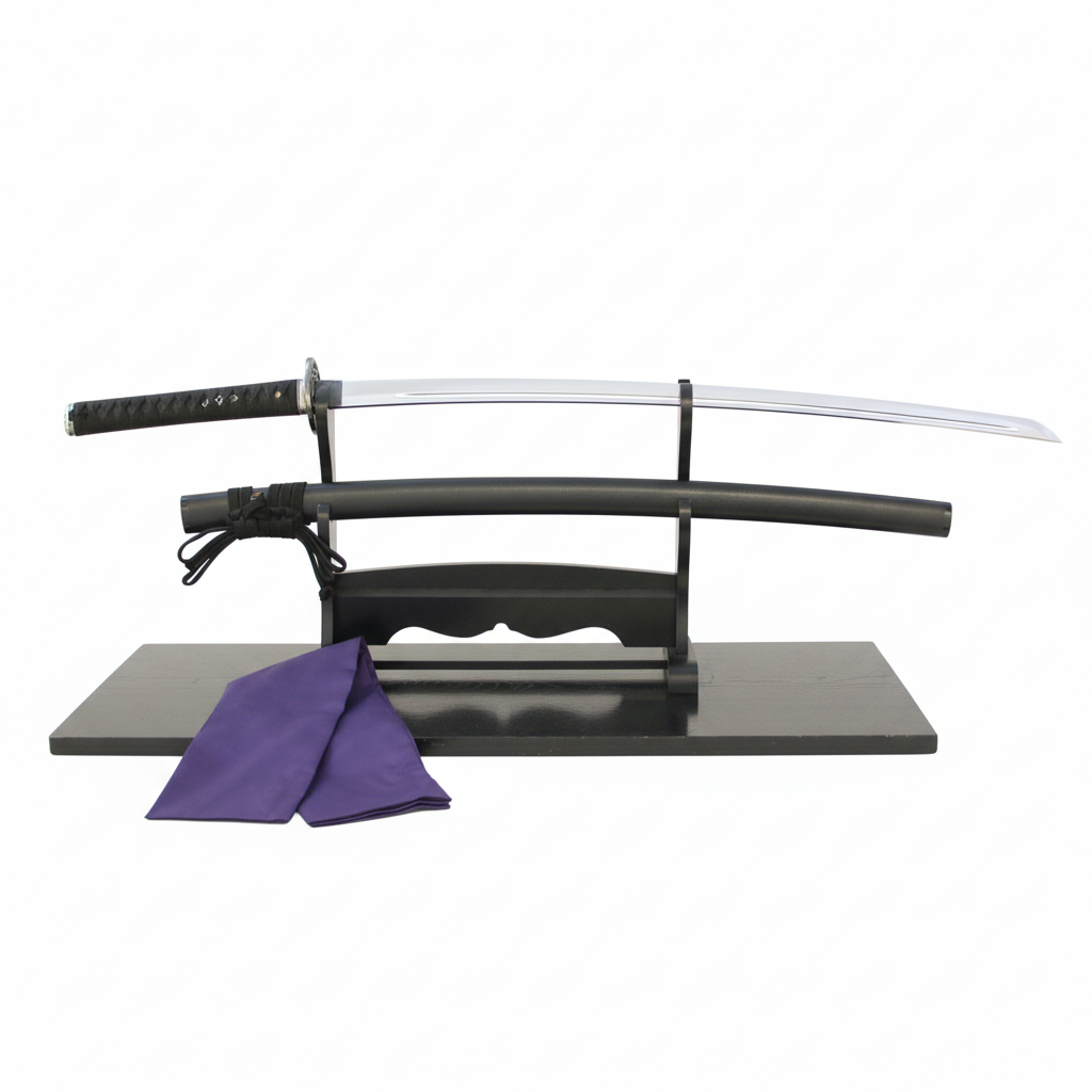 Iaito: Suburito Katana For Practice - Plum Tsuba