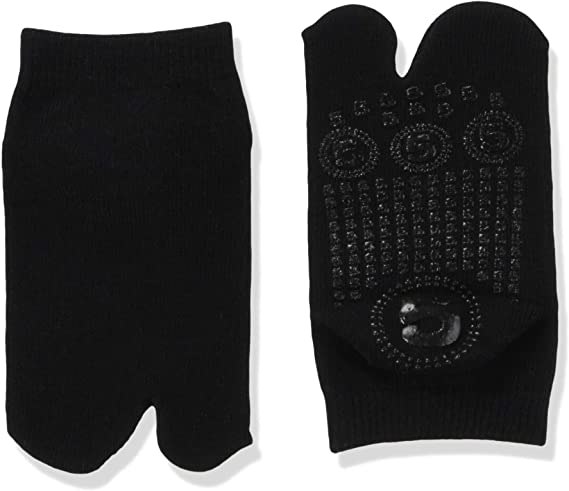 [MARUGO] Japanese Black Tabi Ninja Slip Proof Socks - For Adult & Kids' Shoes & Sandals OUTLET SALE USA