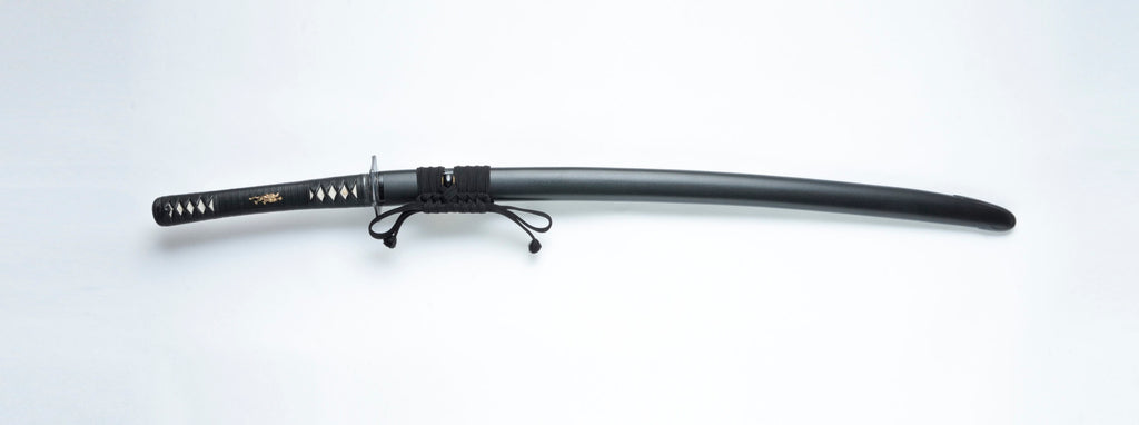 Master Minosaka Premium Iaito Sword: Unique Cowhide Handle (Famous Samurai Series)