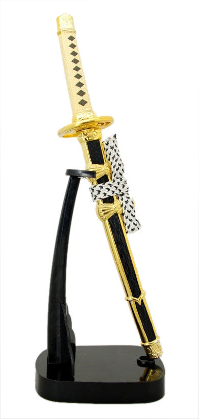 Mini Katana Brieföffner: Jintachi & Stand
