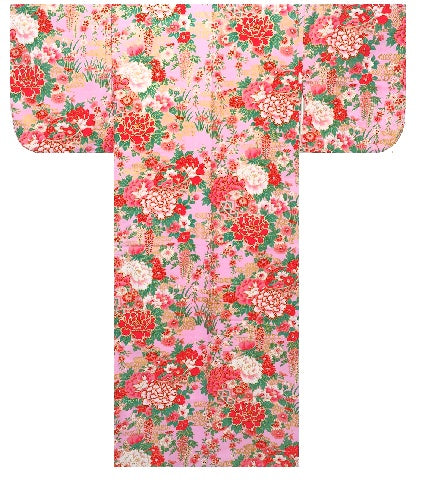 Damen Yukata: Sakura und Schmetterling
