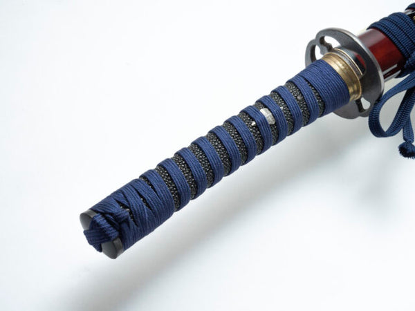 Master Minosaka Premium Iaito Sword: Akechi Mitsuhide, with Unique Winding (Famous Samurai Series)