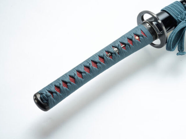 Master Minosaka Premium Iaito Sword: Honhigo (ginkgo inlay) with Kojiri (Famous Samurai Series)