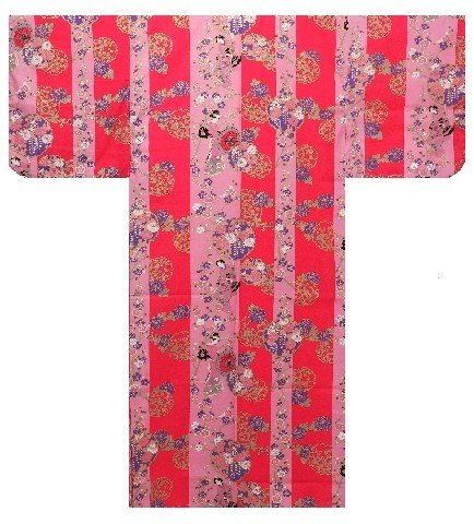 Damen Yukata: Bunte Sakura