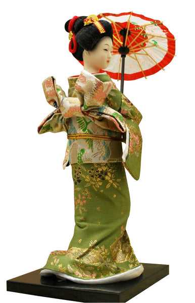 9" Geisha Doll: 5