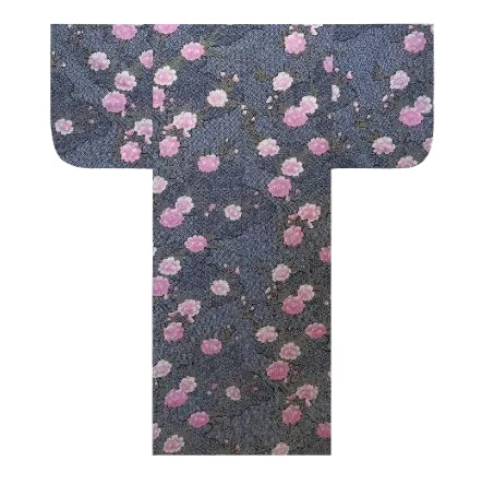 Women's Yukata: Sakura Cloud Pattern