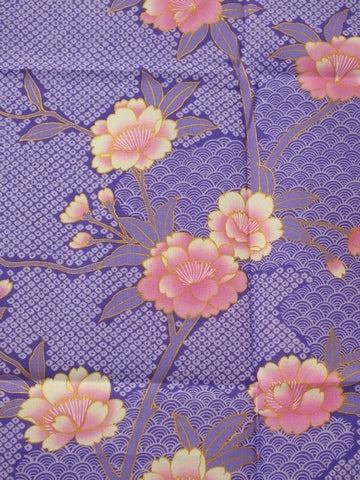 Women's Yukata: Sakura Cloud Pattern