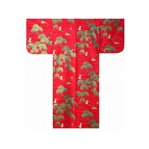 Women's Yukata: Pine & Crane