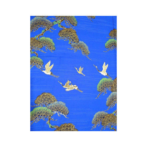 Women's Yukata: Pine & Crane