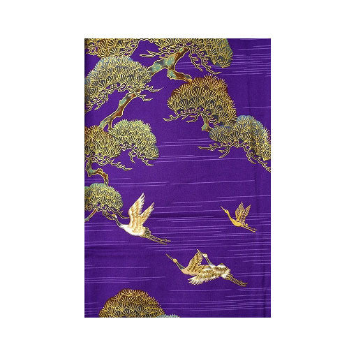 Women's Yukata: Pine & Crane