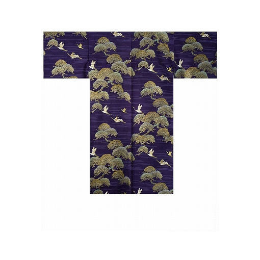 Women's Yukata: Pine & Crane