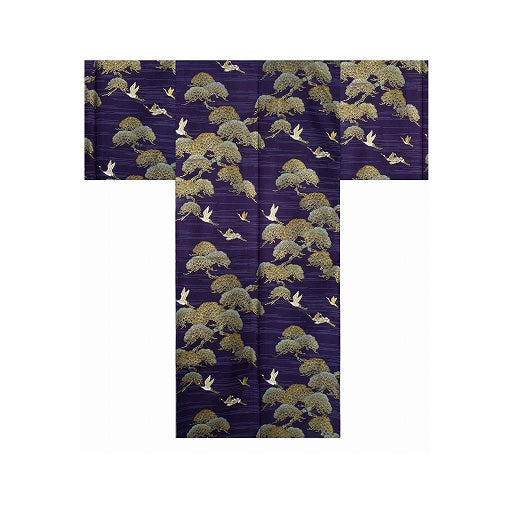 Mens Yukata: Pine & Crane – Samurai market