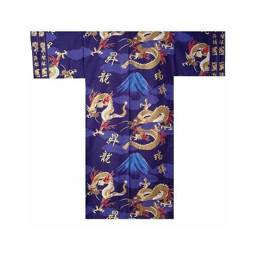 Men's Yukata: Mount Fuji Dragon