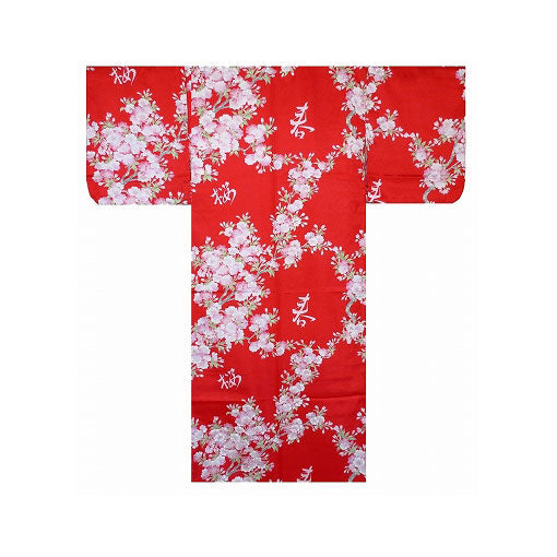 Kimono de mujer: Flores de cerezo en primavera (Poliéster)
