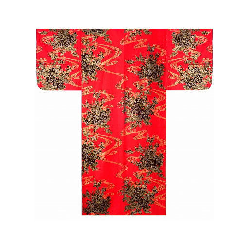 Yukata für Damen: Fließende Poenie